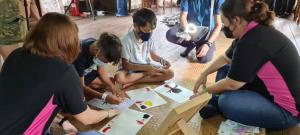 PLAY Campaign with children at Sarawak Culture Village on 18 & 19 June 2022 #RainForestWorldMusicFestival 2022.