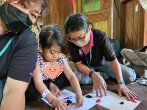 PLAY Campaign with children at Sarawak Culture Village on 18 & 19 June 2022 #RainForestWorldMusicFestival 2022.